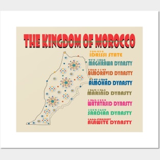 kingdom of morocco Posters and Art